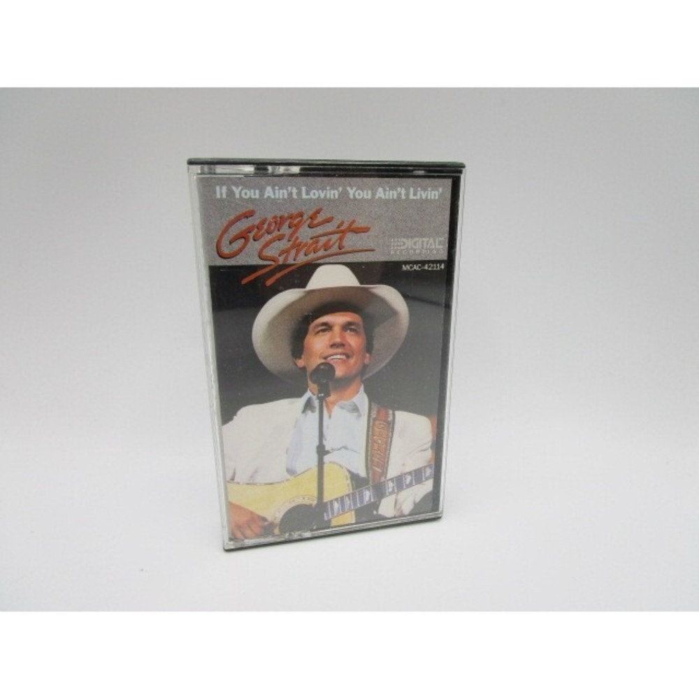 Cassette Tape - George Strait - If You Ain't Lovin' You Ain't Livin' - Country
